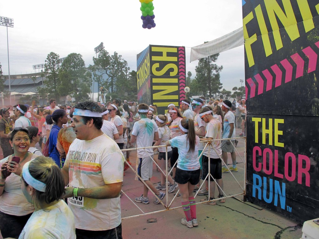 Color Run - Finish Line