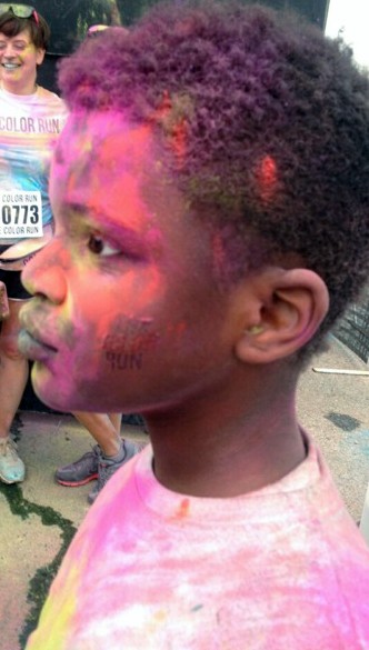 Color Run Participant - Photo by Gwendlyn