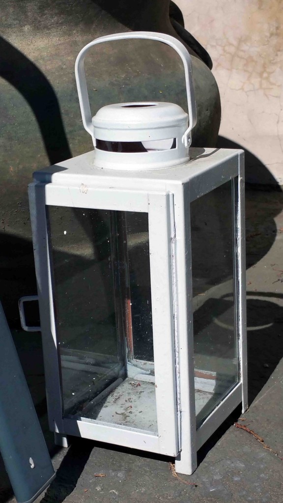Outdoor Lantern Project - Sad Lantern